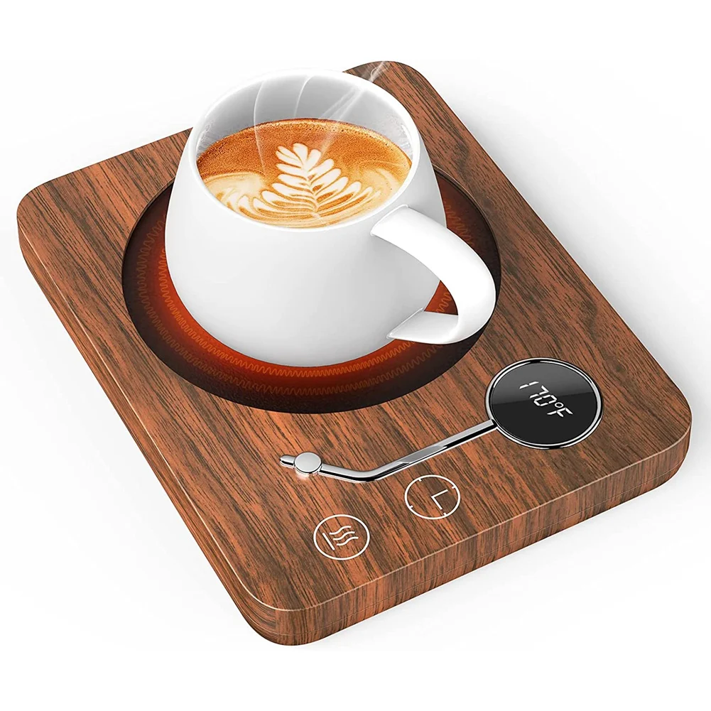 

Нагреватель для кофейной кружки-подогреватель кофе для рабочего стола с таймером на 2-12 часов и автоматическим отключением-электрический, ч...