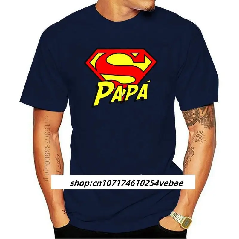 

Man Clothing T-Shirt Shirt Mens Superdad Uperman Father Day Nice Gift