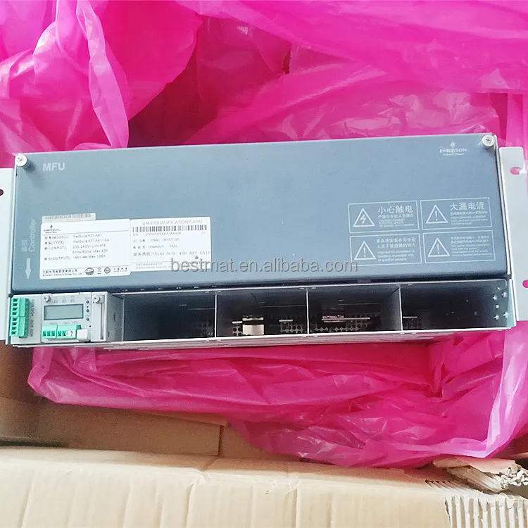 

New Rectifier Module Emerson R48-2000a3 Monitoring Control Unit M225S Communication Power System Emerson NetSure 531 A41-S4