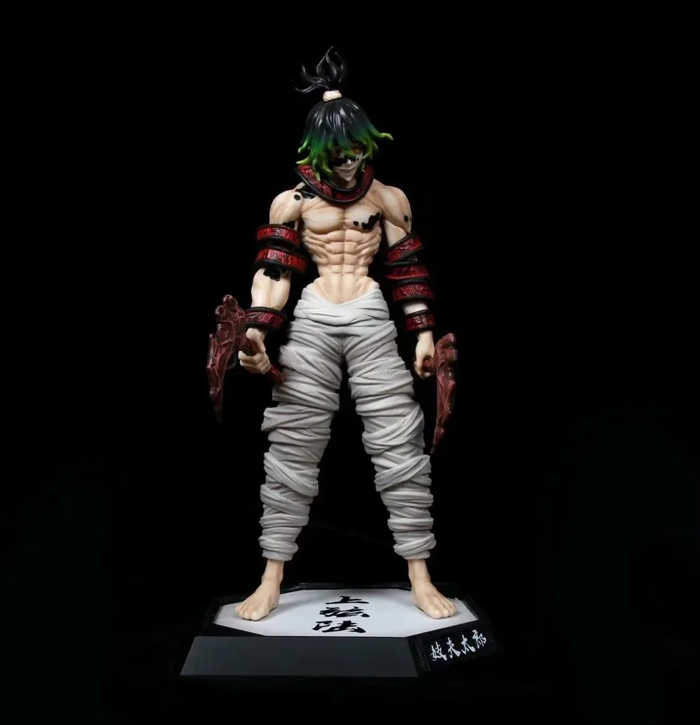 

30cm Demon Slayer Anime Figure Juuni Kitsuki Gyuutarou/Daki Action Figure Kimetsu no Yaiba Kokushibou Figurine Model Doll Toys