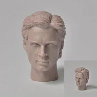 unpainted head sculpt 16 young clark tom welling head carving model for 12 male soldier action figure body
