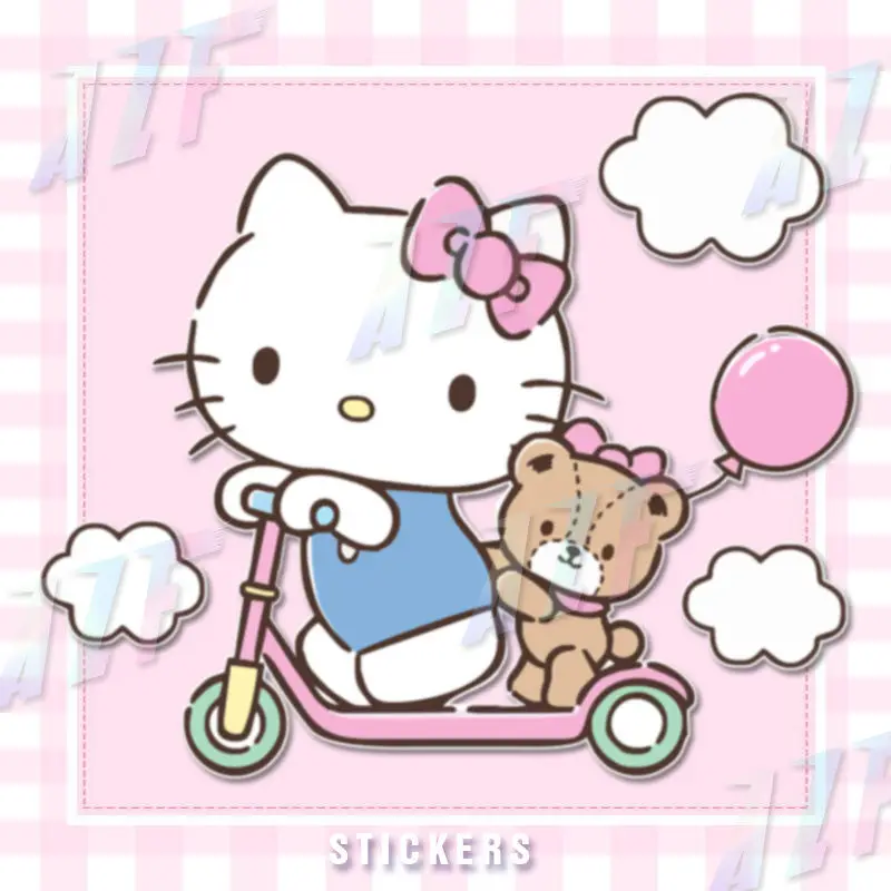 Sanrio шлем для кузова автомобиля ноутбука холодильника туалета декоративная