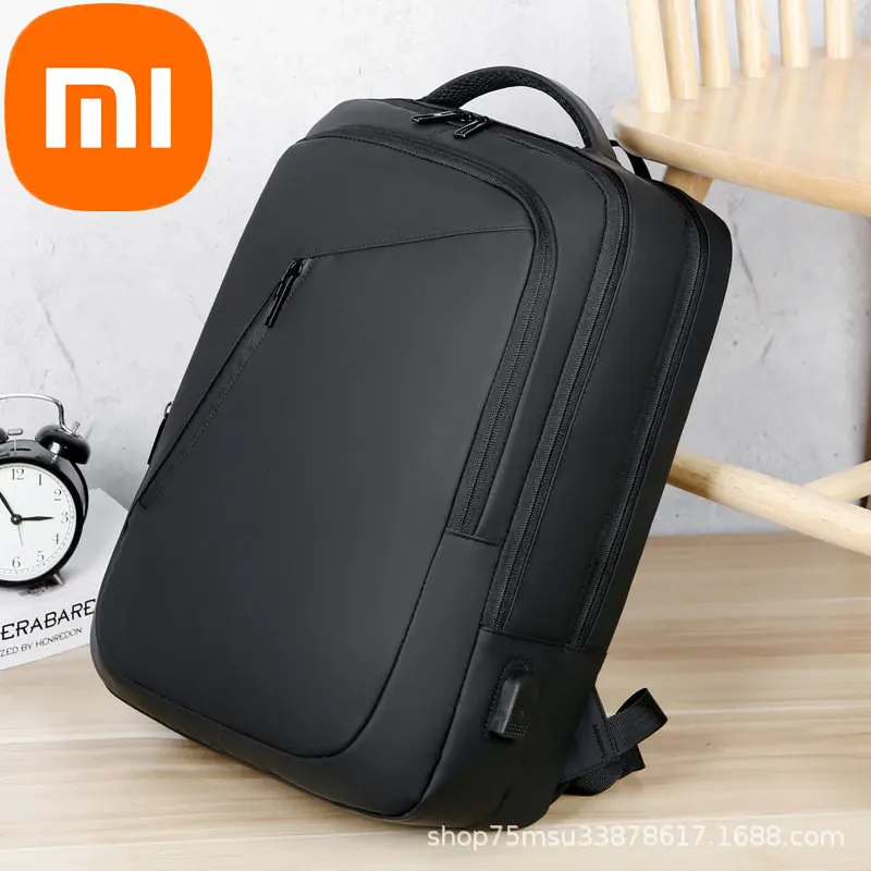 

Xiaomi Backpack Business Backpack Large Capacity New Leisure Backpack Men's Rechargeable Multi-functional Travel Bag