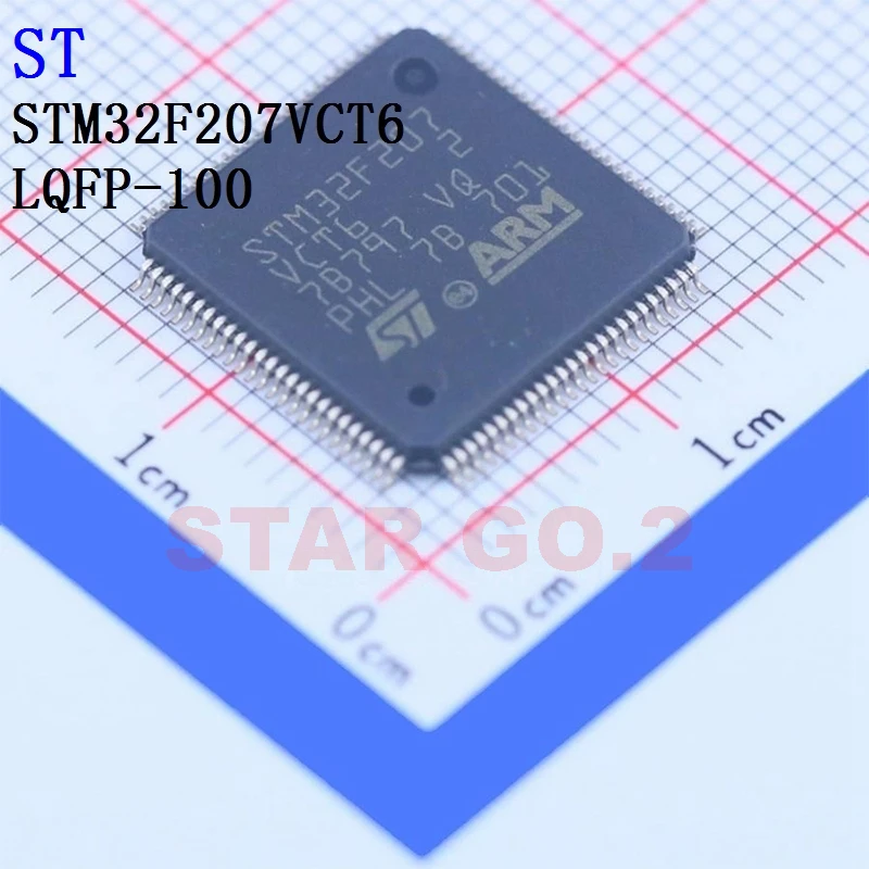 

1PCSx STM32F207VCT6 LQFP-100 ST Microcontroller