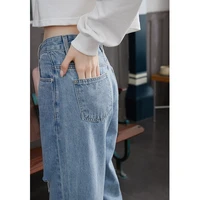 kuhnmarvin 2022 new style pants straight pants jeans womens summer