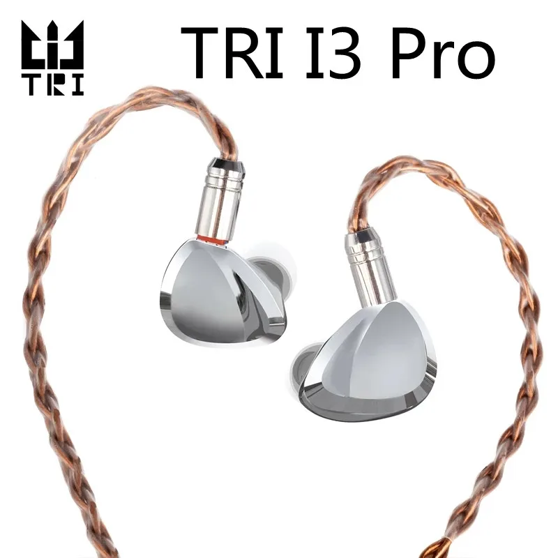 TRI I3 Pro Наушники-вкладыши Planar Магнитный + Композитный 8 мм DD BA Hi-Fi Наушники Беговые