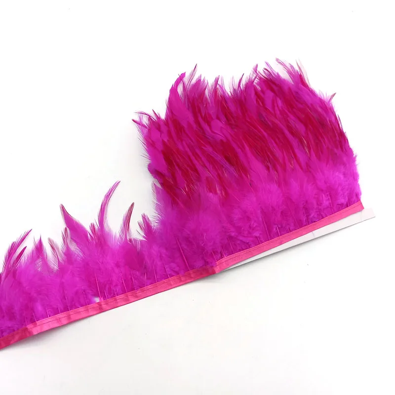1 м седло перья фазана отделка искусственные бордовые петушиные шлейфы поделки