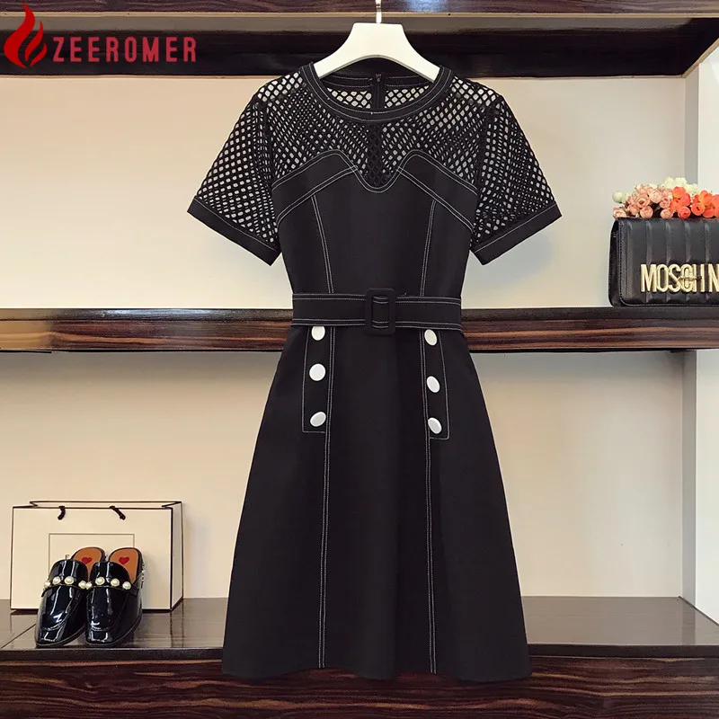 

Женское джинсовое платье в стиле пэчворк, Повседневное платье-трапеция с коротким рукавом, дизайнерское платье в стиле пэчворк, лето 2022