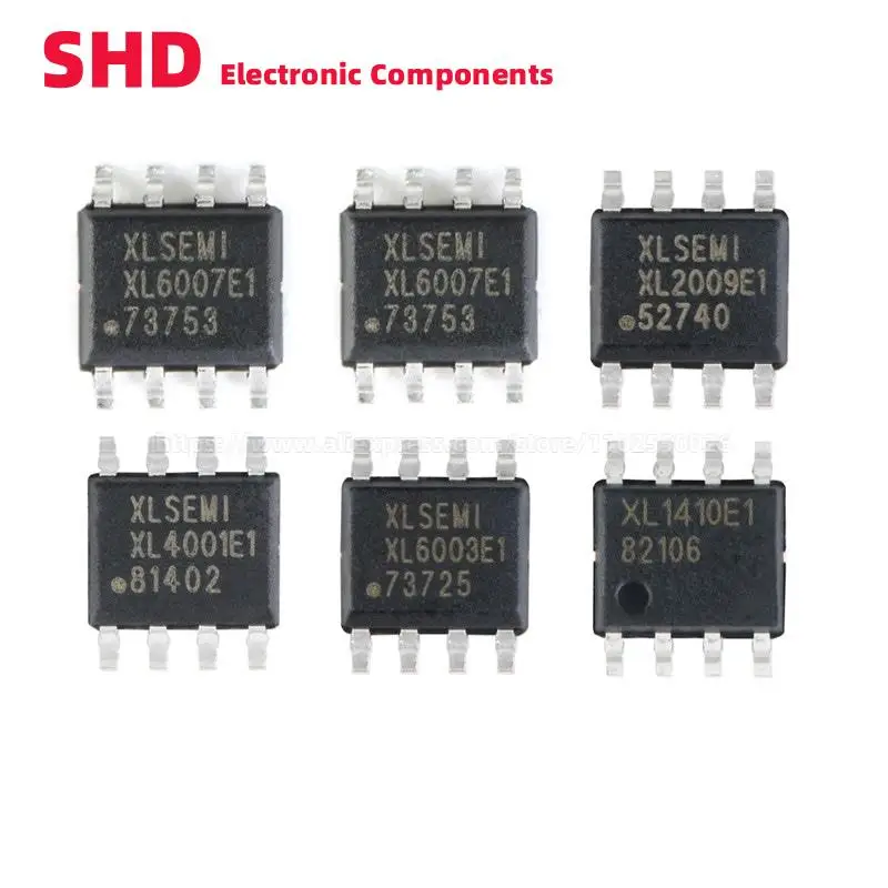 10 шт., чипы с интегральной схемой, XL7045E1, XL7026E1, XL6007E1, XL6003E1, XL4001E1, XL3001E1, XL2009E1, XL1410E1, SOP-8