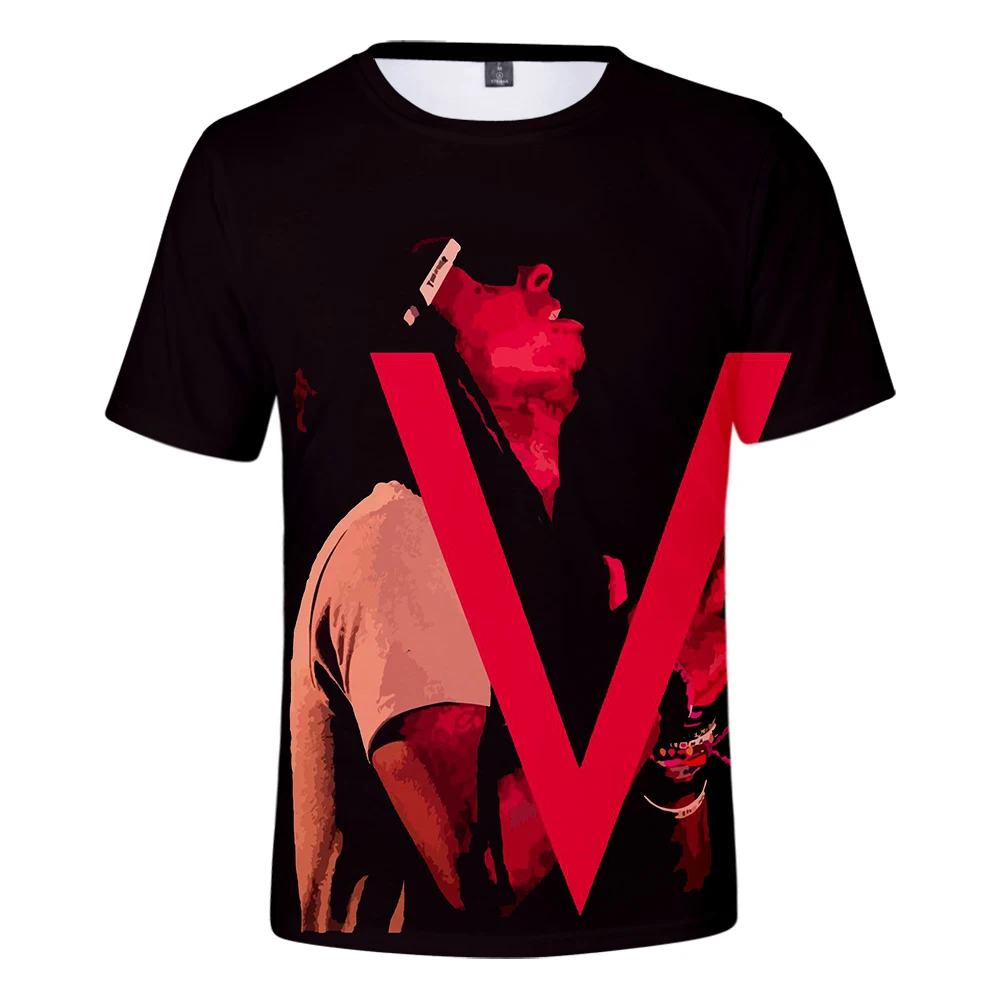 Футболка Мужская/Женская с 3D-принтом Lil Уэйн короткий рукав дышащая оверсайз для