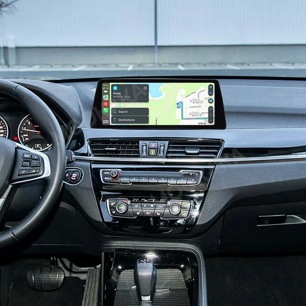 Фото Система Linux для BMW X1 E84 F48 F49 2012-2020 10,25/12,3 дюйма с сенсорным экраном, автомобильный Android Auto, беспроводной Apple Carplay, радиоплеер BT №2