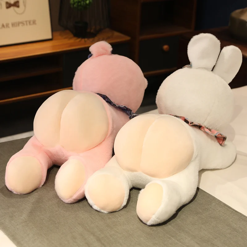 

40/60cm Funny Pig Rabbit Plush Toy Cute Stuffed Bunny Piggy Plushies Pillow Cartoon Soft Kids Toys for Girls Gifts Home Decor