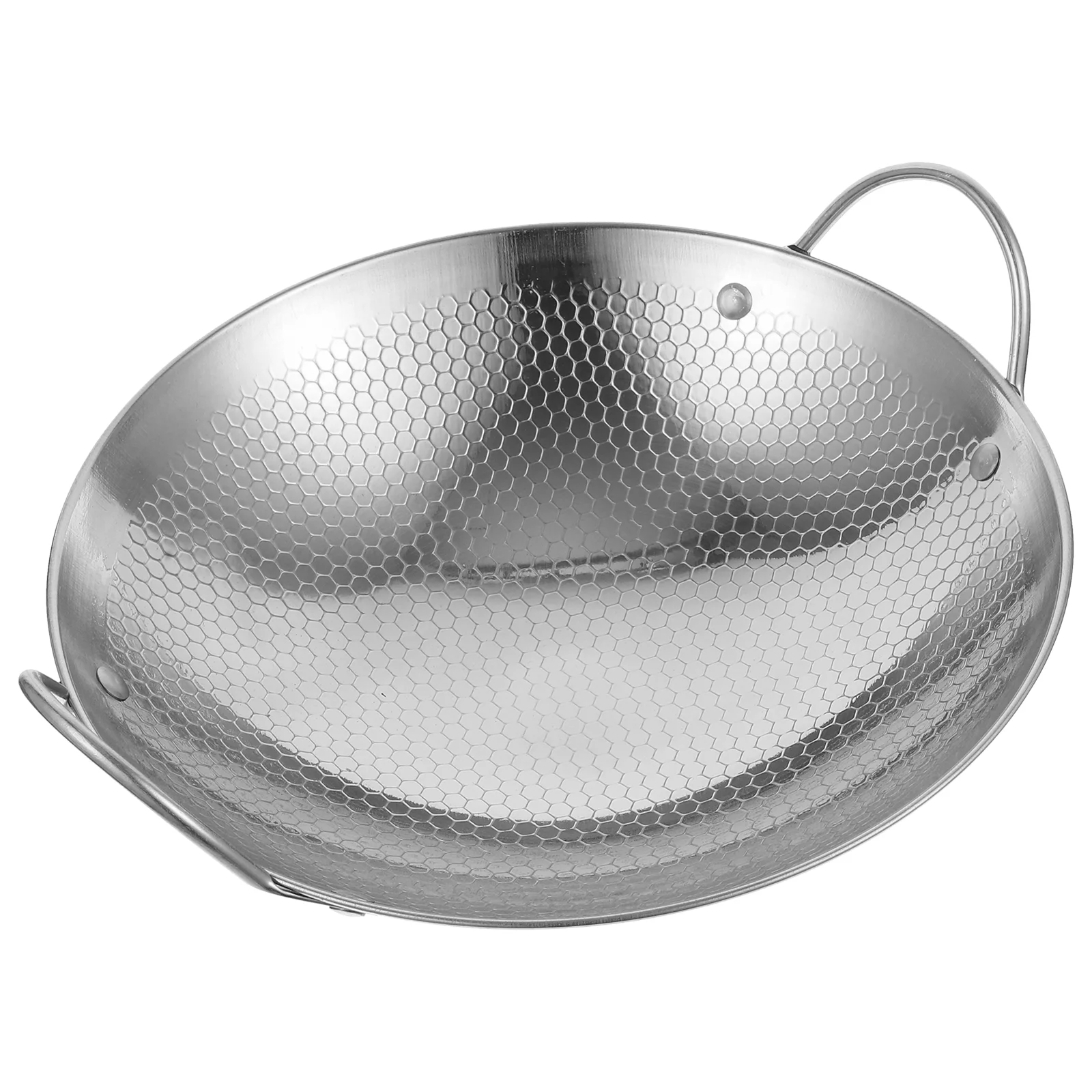 Кухонная металлическая кастрюля из нержавеющей стали сковорода вок маленькие