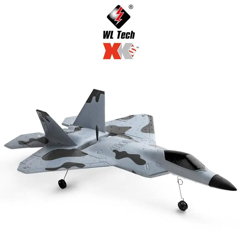Wltoys Xk A180 RC самолет с дистанционным радиоуправлением F22 3 канала 3D/6G система