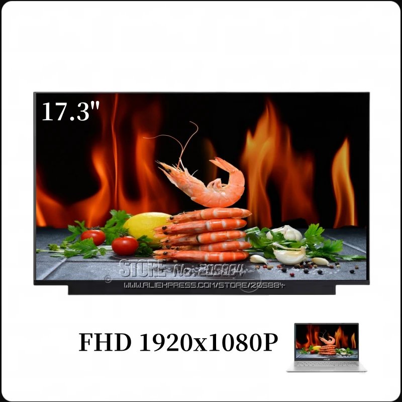 

17,3 "IPS FHD LP173WF5-SPA1 NV173FHM-N4K LP173WF5-SPB4 NV173FHM-N47 NV173FHM-N4G B173HAN04.2 NV173FHM-N46 светодиодный ЖК-экран
