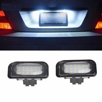 2 pcs no error 18 led smd license plate number light for mercedes benz w203 w211 w219 r171 new tya car products