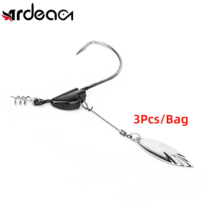 

Рыболовные крючки Ardea с поворотным замком, 5,5 г, 5,9 г, 6,8 г, 8,6 г, 9,4 г, 3 шт.