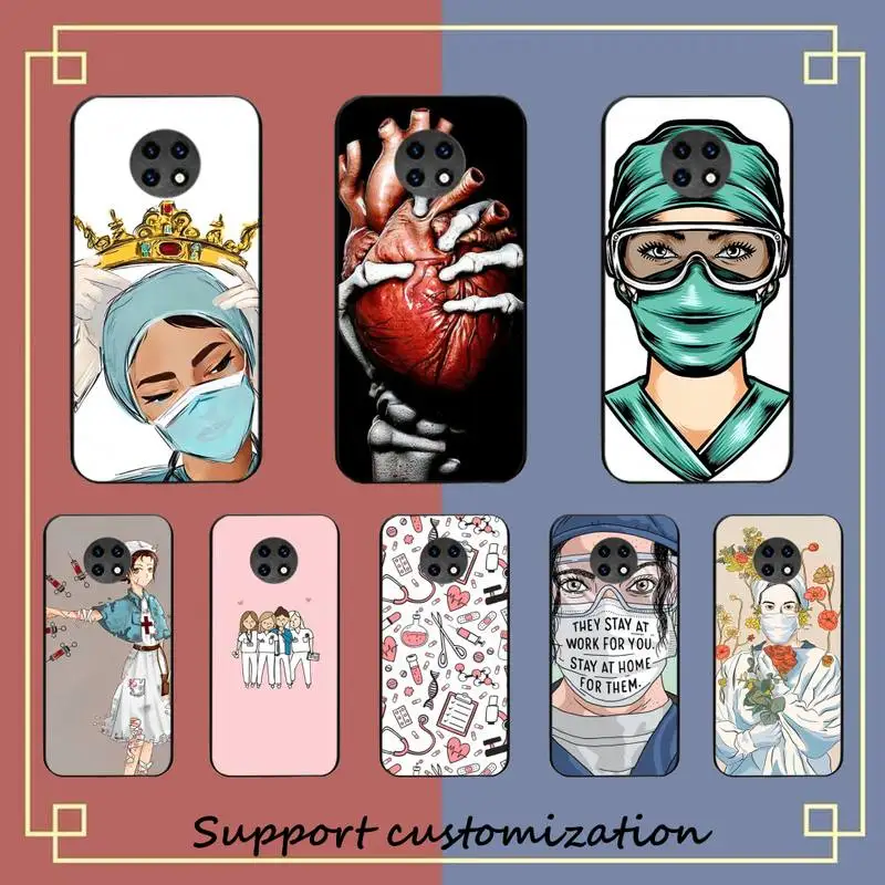 

Nurse Medical Medicine Health Heart Phone Case For Redmi Note 4 X 5 A 6 7 8 Pro T 9 Pro 9S 10 Pro 11 Pro 11S 11Epro PocoM3pro