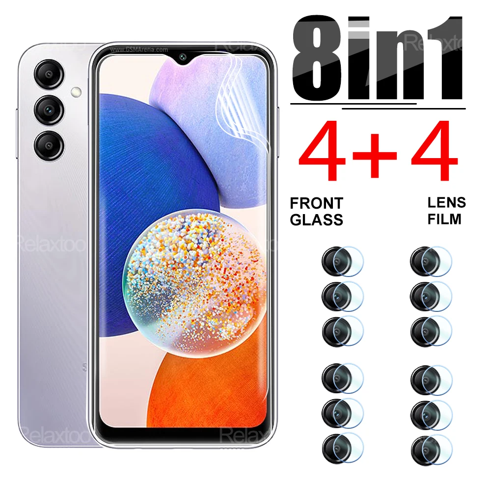 

Гидрогелевая пленка 8 в 1 для Samsung A14 5G Screen для Samsung A14 5G Защитная пленка для камеры с защитой от царапин