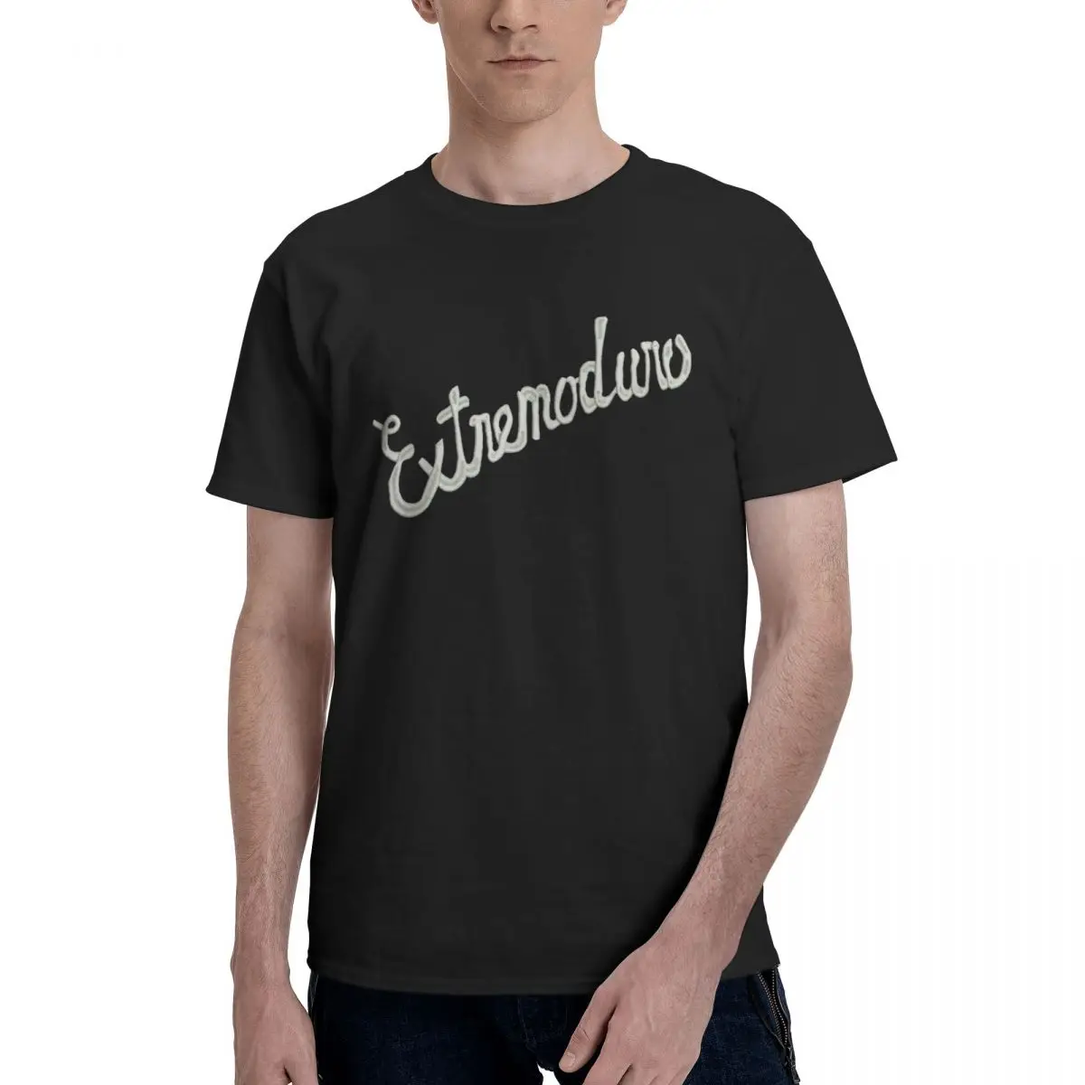

Anime EXTREMODURO Novelty Men's Basic Short Sleeve T-Shirt men set R251 premium Tees Tops