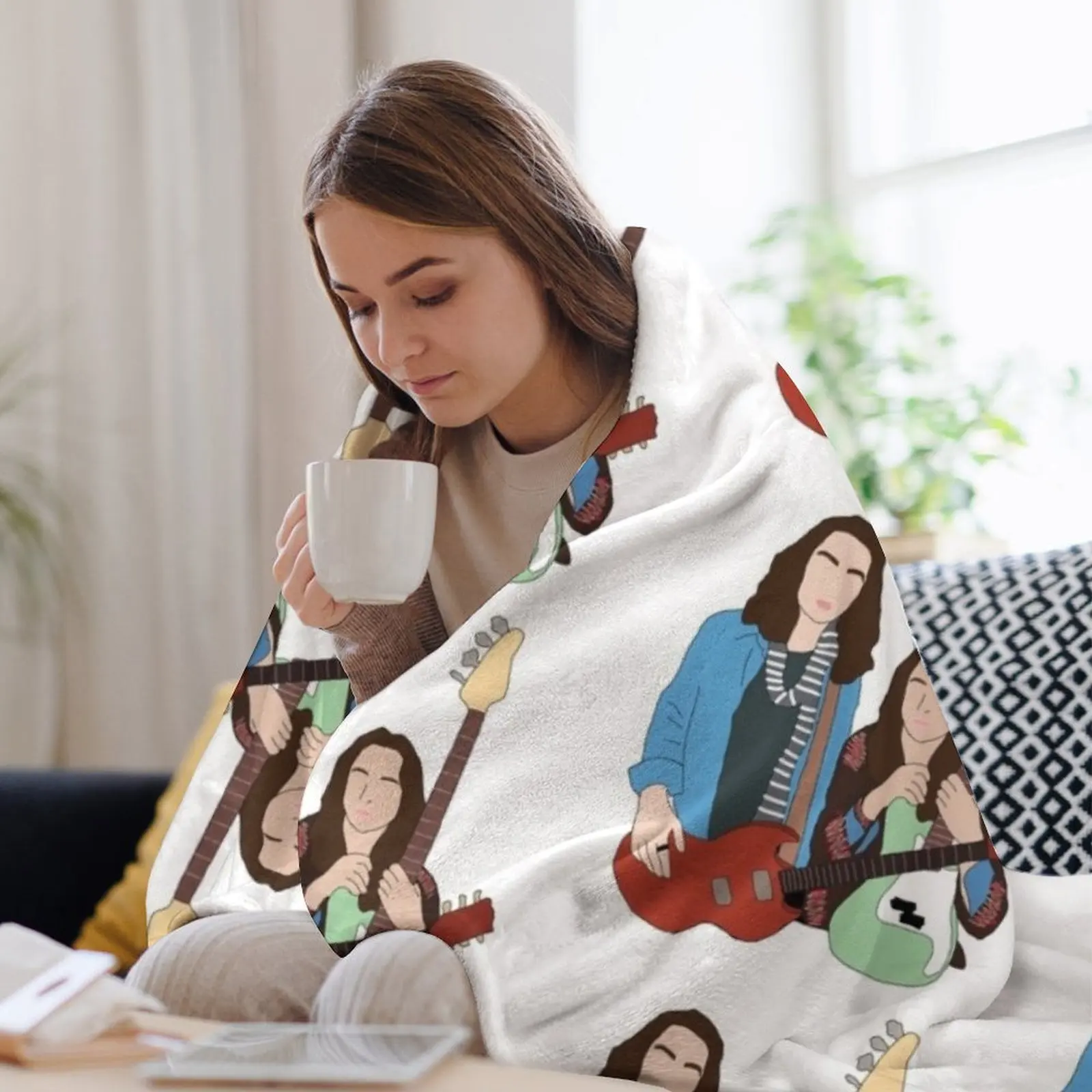 Джейк и Сэм Кiszka Пледы одеяла для пикника на диван