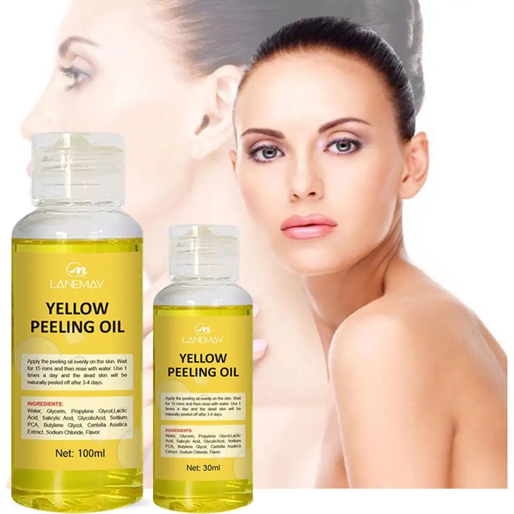 

Желтое пилинг-масло для кожи, 30/100 мл