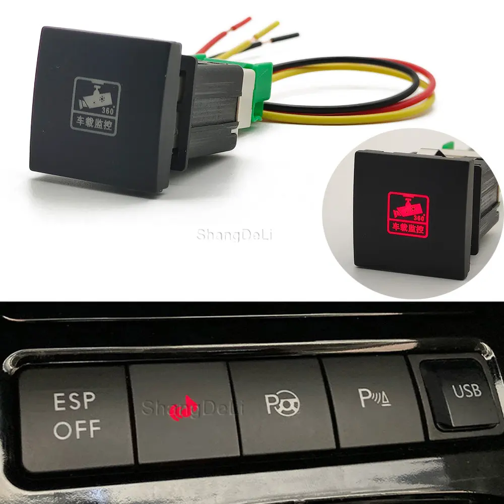 

Auto LED DRL Light Camera Lamp Switch Push Button Switch for VW Golf 6 Golf Jetta MK6 Caddy EOS Scirocco Touran 2009 2010 2011
