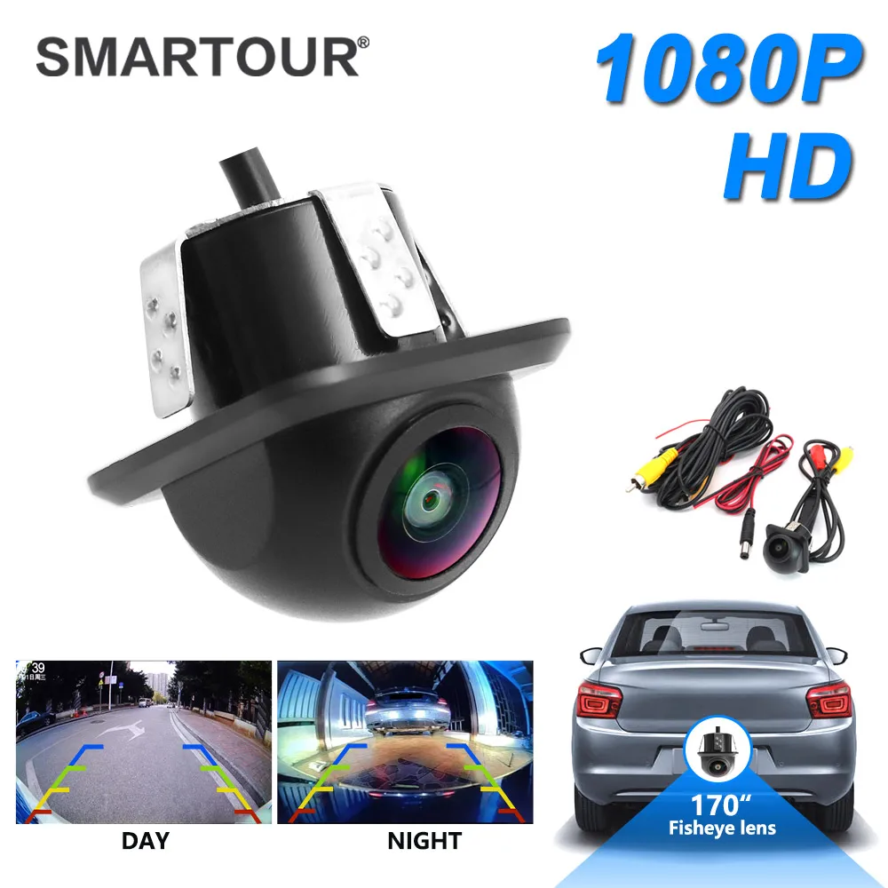 170 ° Автомобильная резервная камера заднего вида парковочная водонепроницаемая
