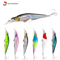 new minnow sinking hard fishing lure spinning artificial bionic bait wobblers crankbaits jerkbait deep diving sea fishing tackle