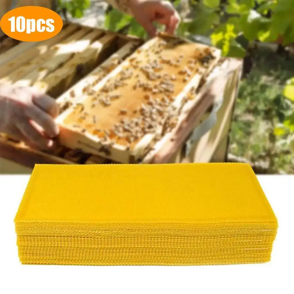 Maker Full Bees Wax Honeycom Beekeeping Foundation Sheets