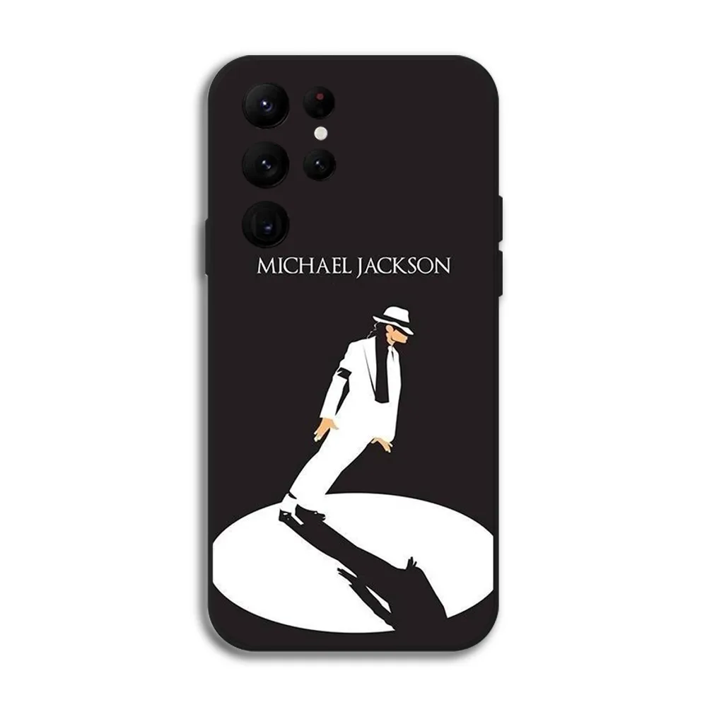Michael Jackson Legendary Singer Phone Case for Samsung Galaxy S24 Ultra S22 S23 S21 S20 5G Protective Silicone TPU Funda