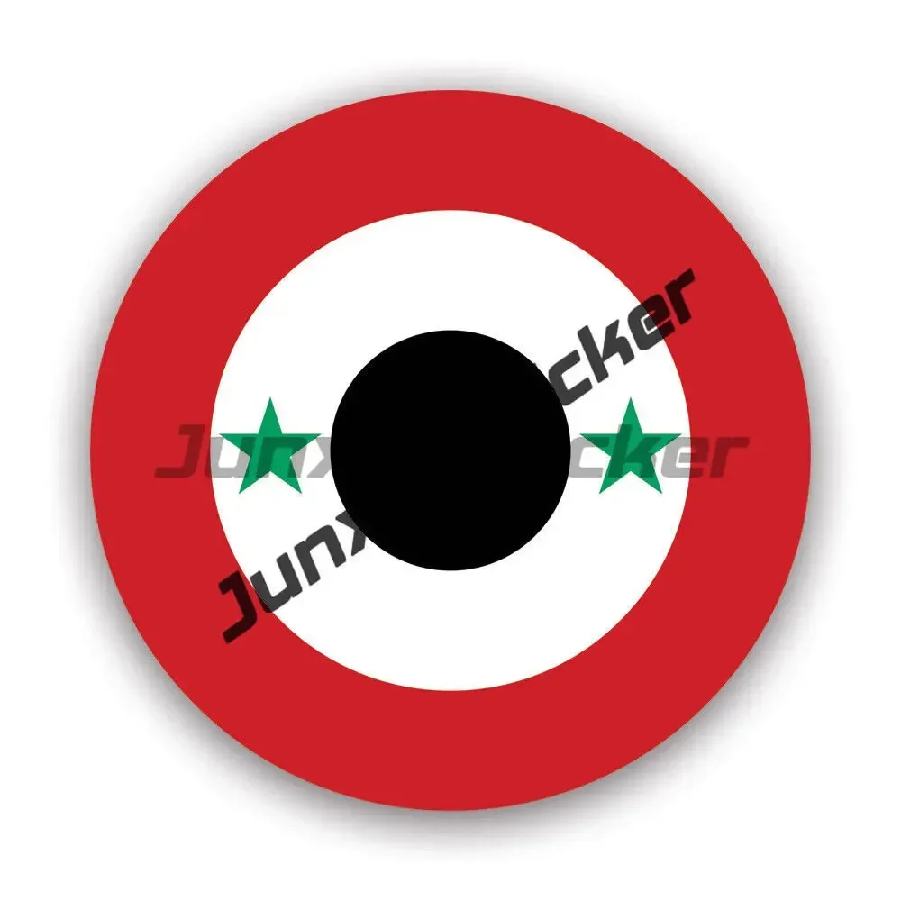 Сирийский шрифт с сирийским флагом наклейка гербом Сирии виниловая всепогодная