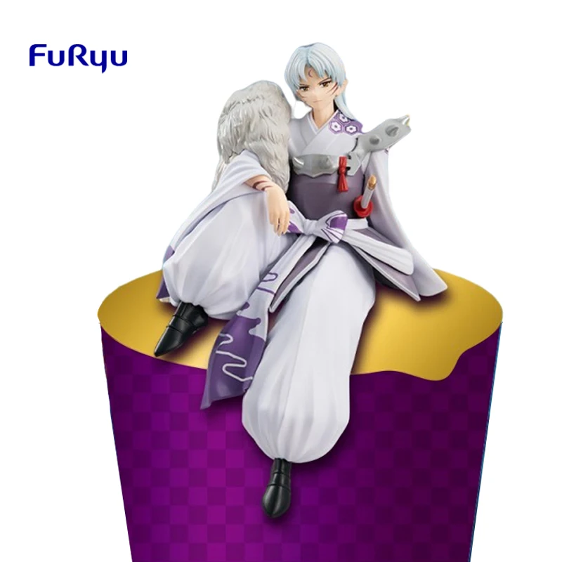 

In Stock Furyu Original Figure Inuyasha Sesshoumaru 14Cm Action Anime Doll Collectile Toys Decoration Gifts Second Edition