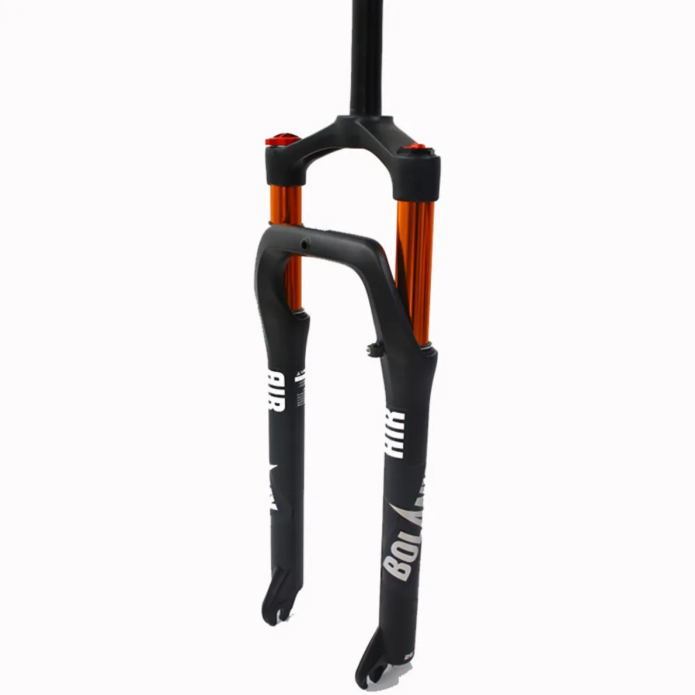 

Bicycle Suspension Type Front Fork Oil Pan MTB 26*4.0 "shock Absorbing 1-1/8" Beach Snow Bike 9mm QR 120mm Travel Fork