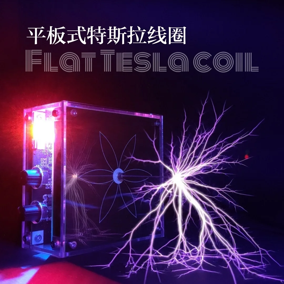 

Music Tesla Coil High Frequency High Voltage Generator Magnetic Storm Coil Palm Arc Touchable Lightning