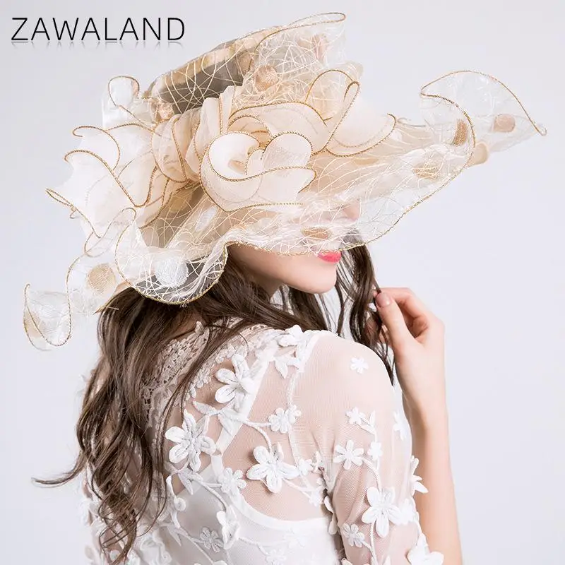 

Women's Summer Hat Big Wide Brim Outdoor Summer New Uv Protection Fashion Hat Bow Fashion Mesh Hat Sunscreen Foldable Hat