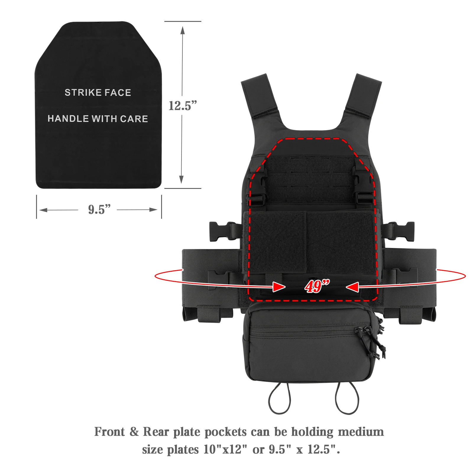 KRYDEX Тактический жилет Low Vis Slick Armor Plate Carrier с 5 56 7 62 Mag Pouch Drop MK3 Micro Fight Chassis Охотничий