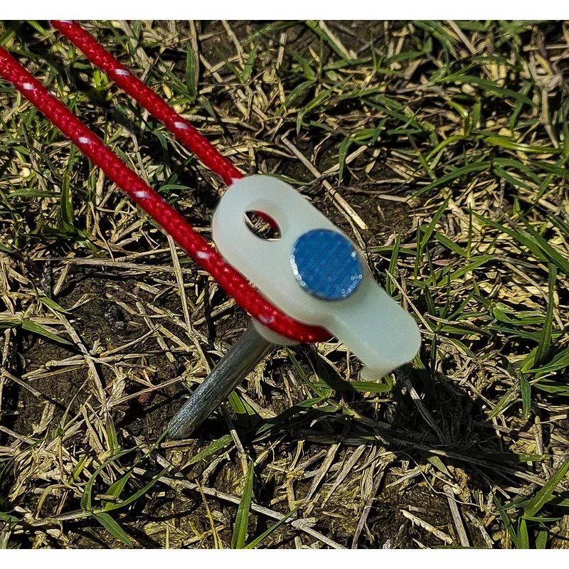 Светящийся флуоресцентный брезентовый гвоздь колья для палатки аксессуары