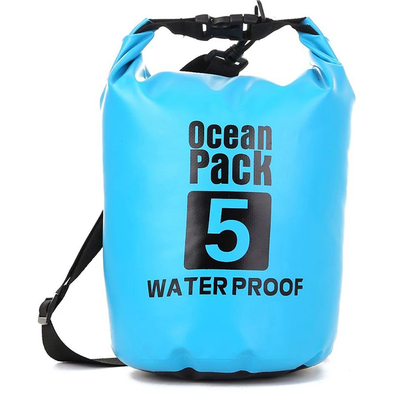 

Dry Bag Storage Bag Outdoor Waterproof Mobile Shoulder Sling Bag 5L 20L Camping Watersports