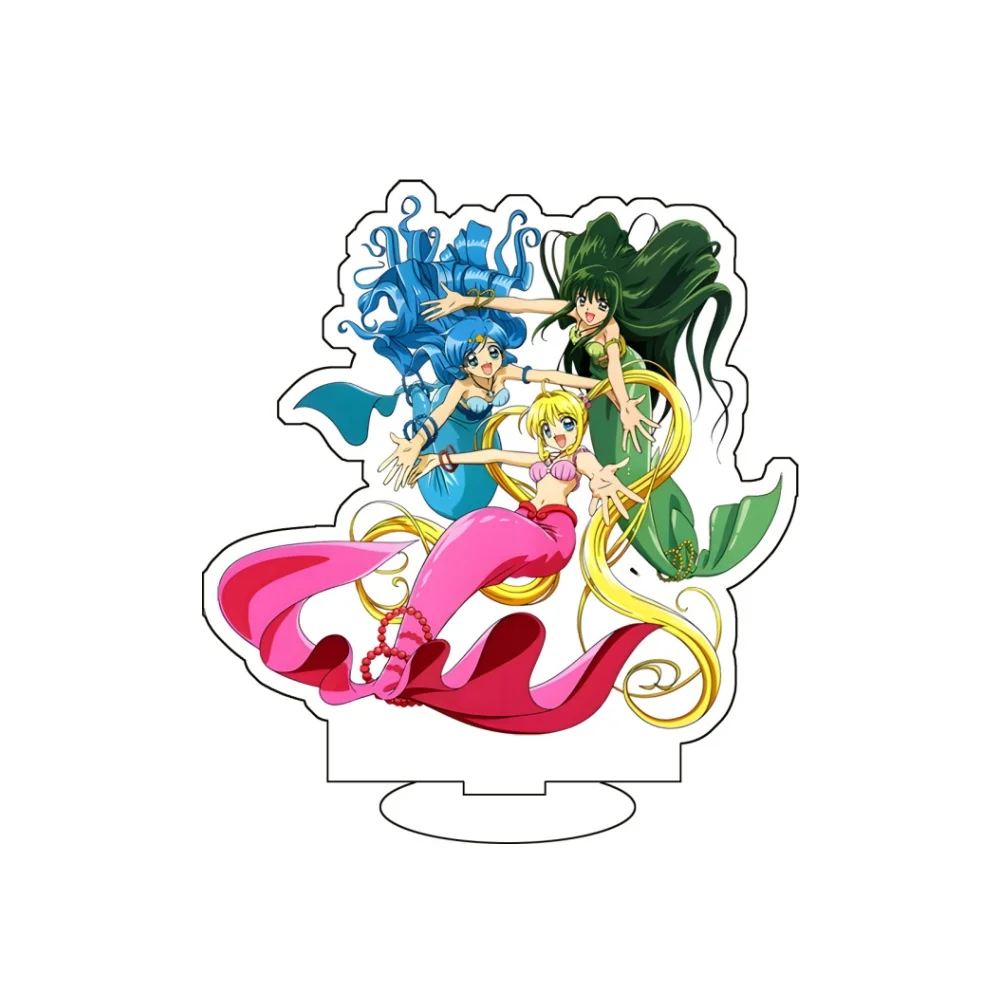 Аниме Русалка Мелодия Pichi подставка фигурка кукла Nanami Ruchia Luchia 15 см Акриловая