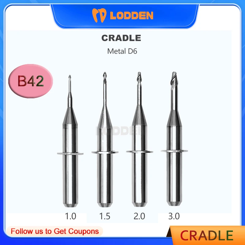 Стоматологические лабораторные фрезерные боры шлифовальный металлический