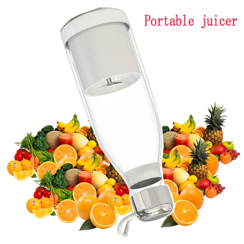 

USB Portable Juicer Cup Juicer Fruit Juice Cup Automatic Small Electric Juicer Smoothie Blender Ice CrushCup Food Processor