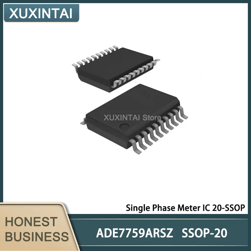 

5 шт./лот ADE7759ARSZ ADE7759 однофазный измеритель IC 20-SSOP