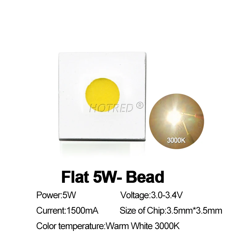 

Светодиодные чипы OTCRREE 5W XPG2 LG3535 для фонарика