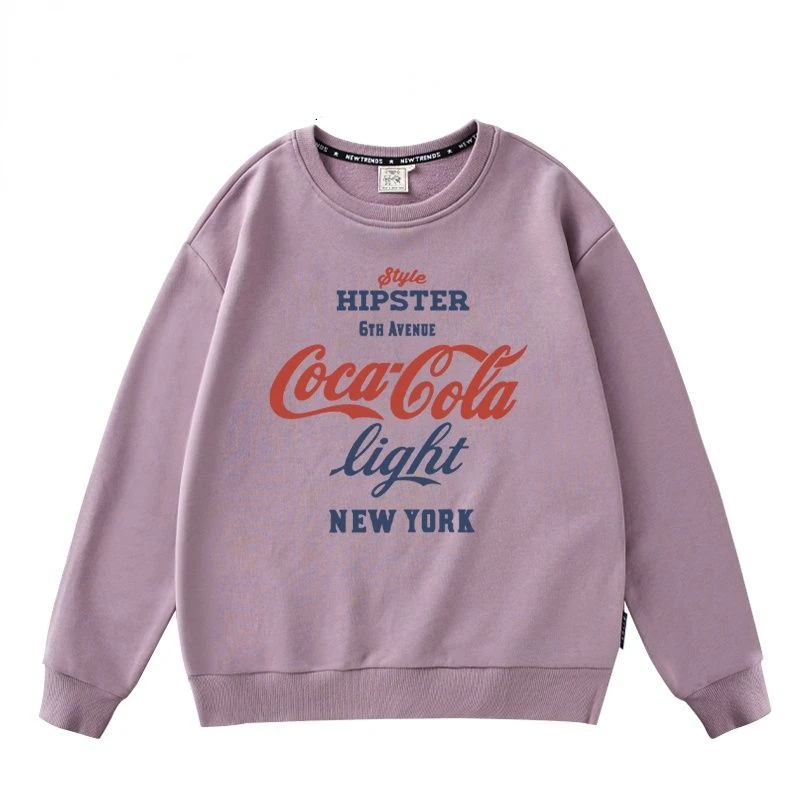 

kith Coca-Cola joint bear plus velvet thick sweater men's trendy ins special couple wear 2020 new