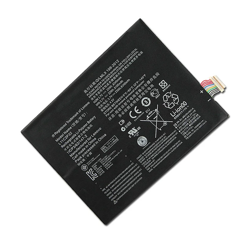 Сменная батарея L11C2P32 L11C2P31 для Lenovo IdeaTab S6000 B6000 A7600 S600H перезаряжаемая 6340 мАч - купить