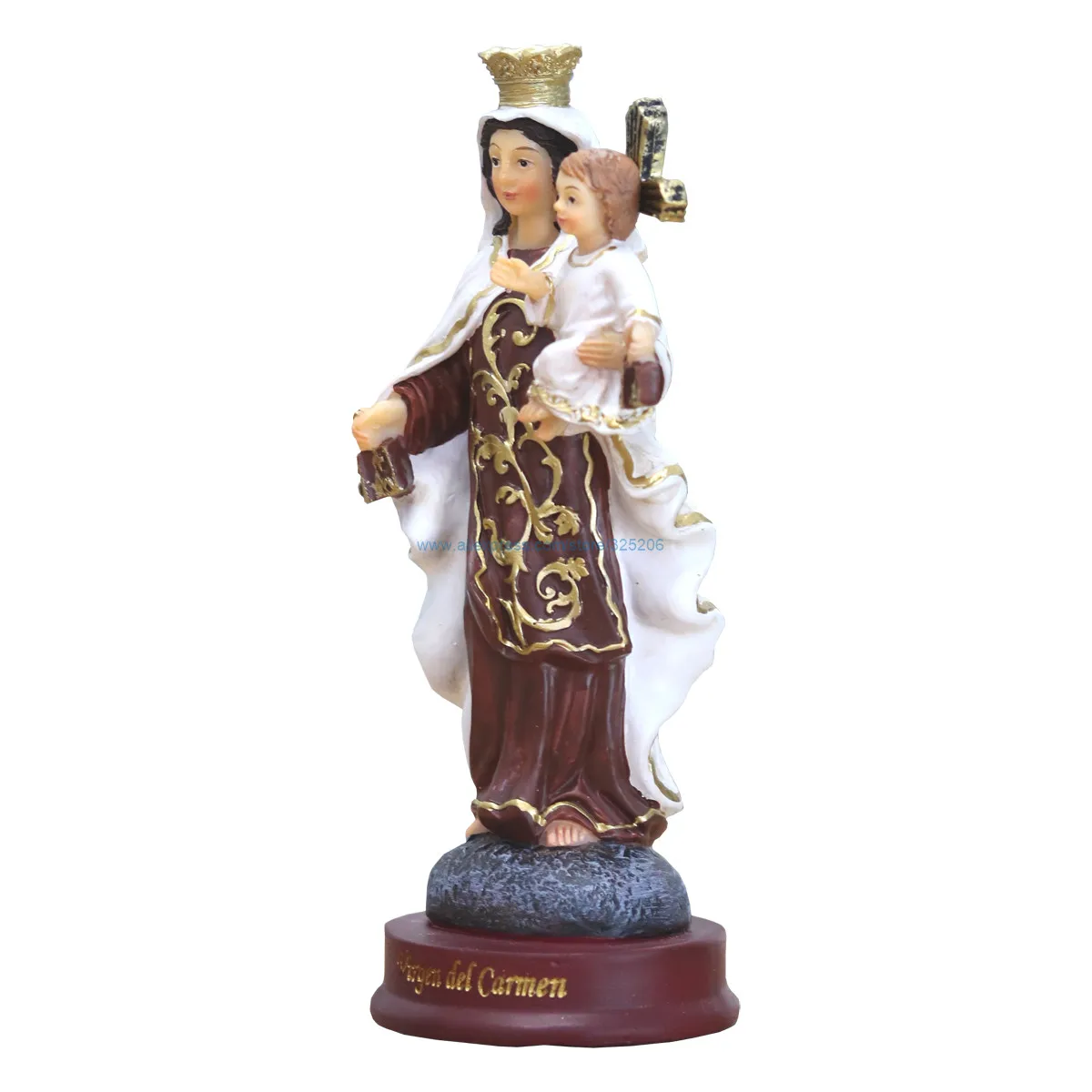 

Our Lady of Mount Carmel Virgin Mary Statue Catholic Decorative Statuary Figure Sculpture Gifts 14cm 5.5inch NEW