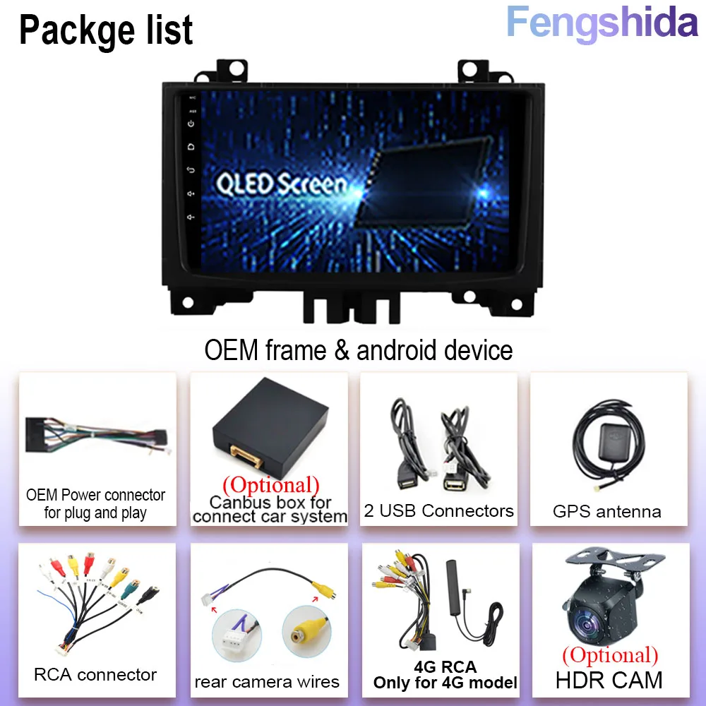 Android 14 для Mercedes-Benz Sprinter Volkswagen Crafter 2006 - 2016 5G GPS-навигация No 2Din DVD