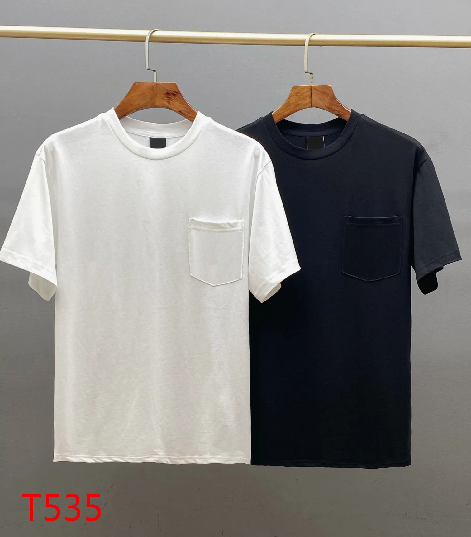 

T535 Summer short-sleeved T-shirt fashion print letters street hip-hop cross flower style net red clothing