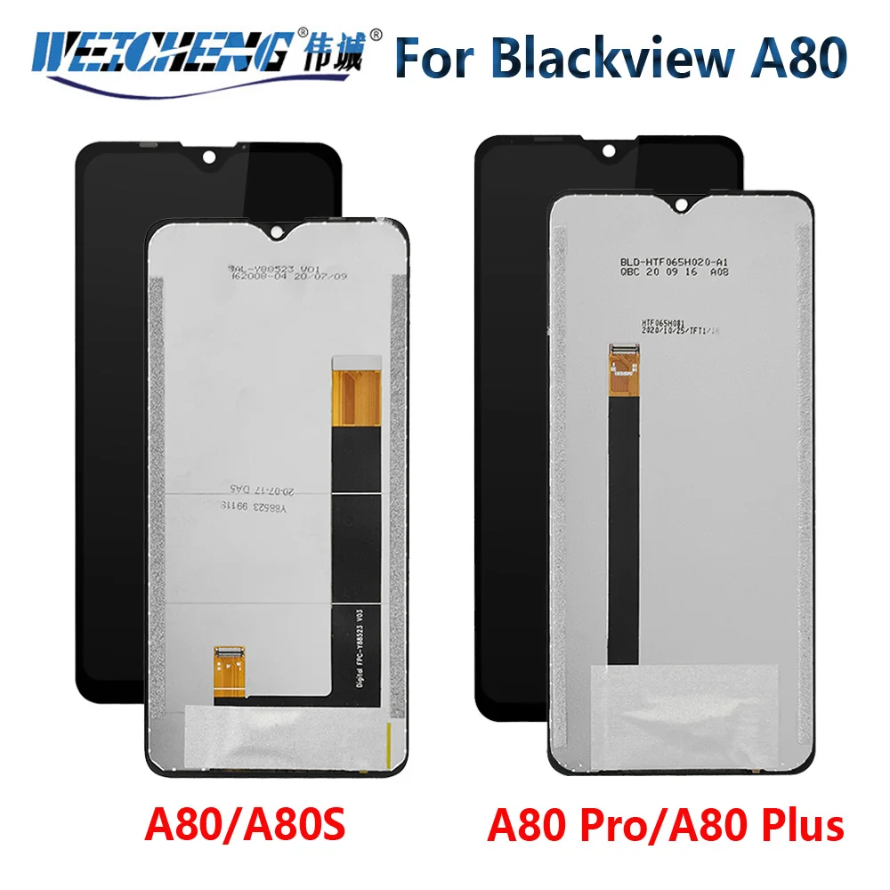 ЖК-дисплей для Blackview A80 Pro, Ремонт ЖК-дисплея для Blackivew A80S A80 Plus, ЖК-экран с датчиком